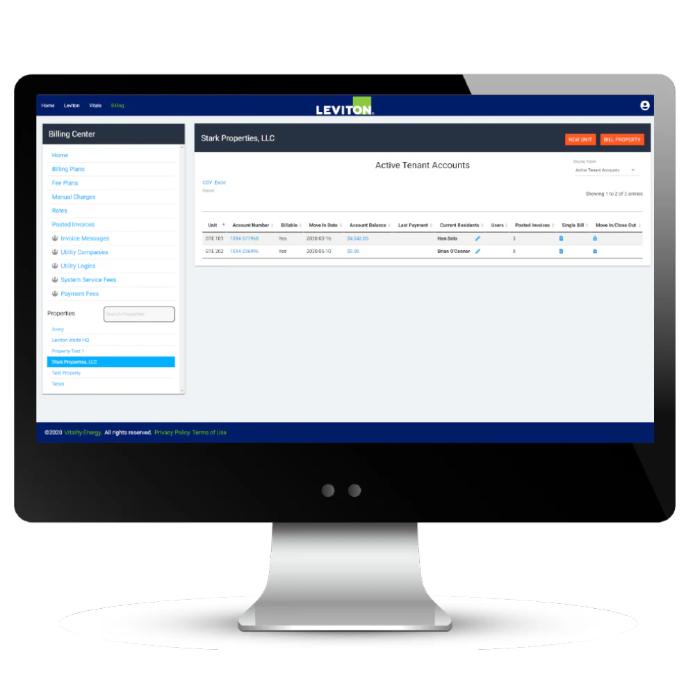BMO Tenant Billing Software - Monthly License (50 Data Points), BMOTB-M50