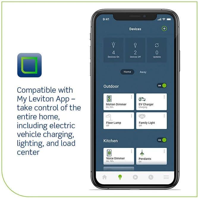 EV Series Smart Home Level 2 Charging Station with Heavy-Duty EV Charging Receptacle Outlet - Image 5