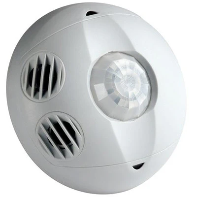 Ceiling Mount Occupancy Sensor, Multi-Technology, 180 Degree, 500 sq. ft. Coverage, Self-Adjusting, White, OSC05-M0W