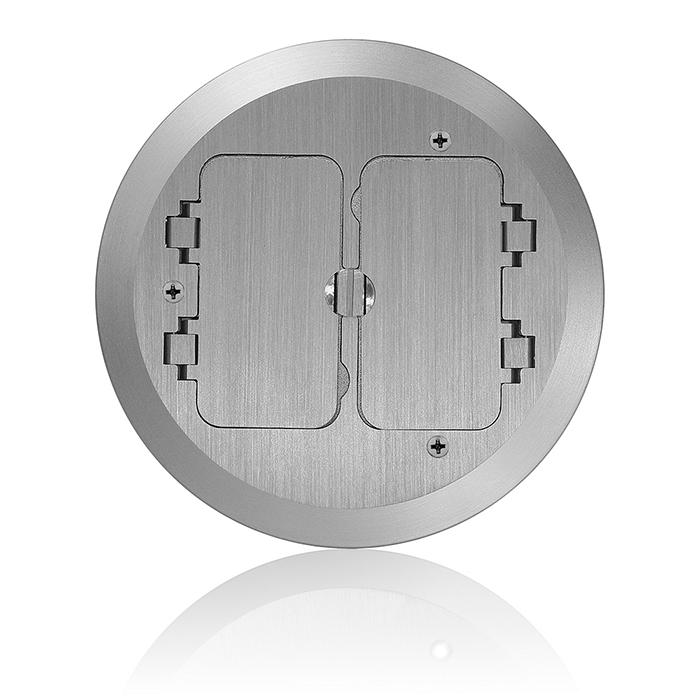 Cover Plate for FBBOX-GY and FBLEV-GY Concrete Floor Box System, FBC2F-N