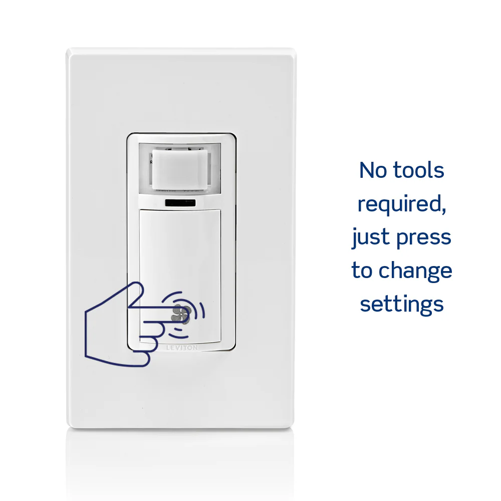 Decora In-Wall Humidity and Fan Control Switch, 1/4 HP, Residential Grade, Single Pole, DHS05 - Image 7