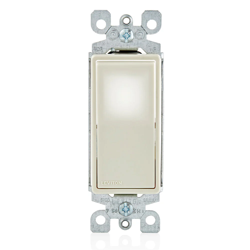 Decora LED Illuminated Rocker 4-Way Switch, L5614 - Image 3