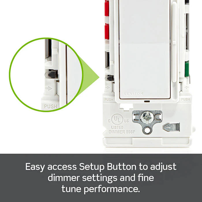 Decora Lever Edge Rocker Slide Dimmer Switch, ESL01-1LW - Image 11