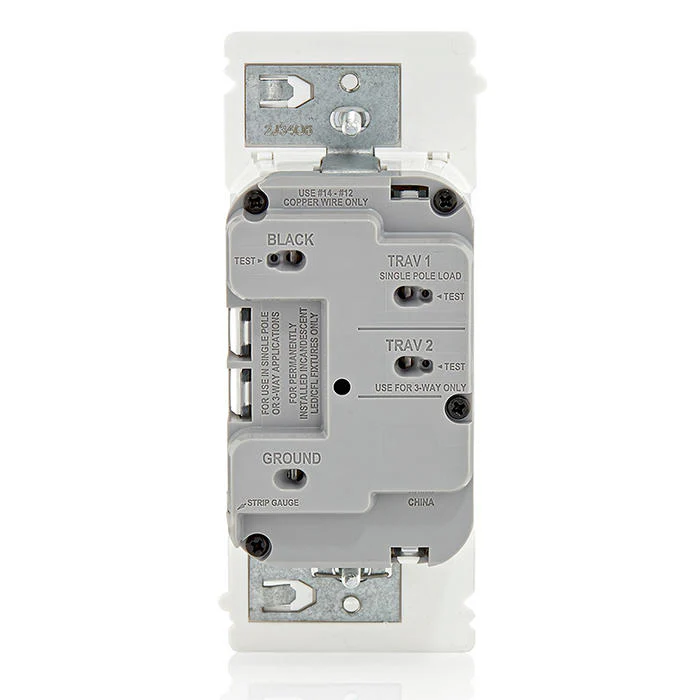 Decora Lever Edge Rocker Slide Dimmer Switch, ESL01-1LW - Image 3