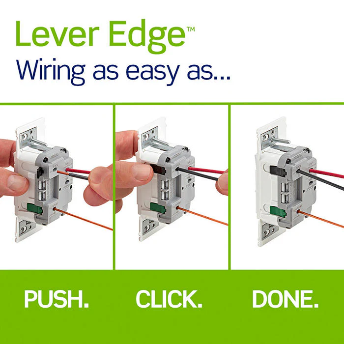 Decora Lever Edge Rocker Slide Dimmer Switch, ESL01-1LW - Image 7