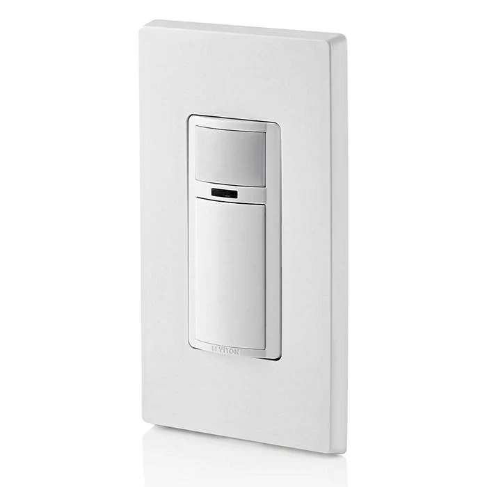 Decora Occupancy Motion Sensor Light Switch, Auto-On or Manual-On, 15A, Residential Grade, Single Pole, Multi-Way or Multi-Sensor, DOS15 - Image 15
