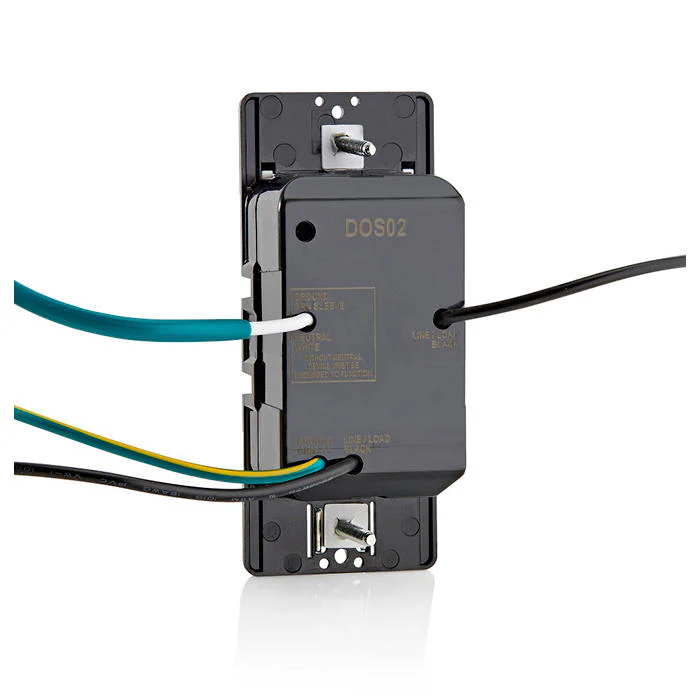 Decora Occupancy Motion Sensor Light Switch, Auto-On or Manual-On, 2A, Residential Grade, Single Pole, DOS02-LW - Image 2