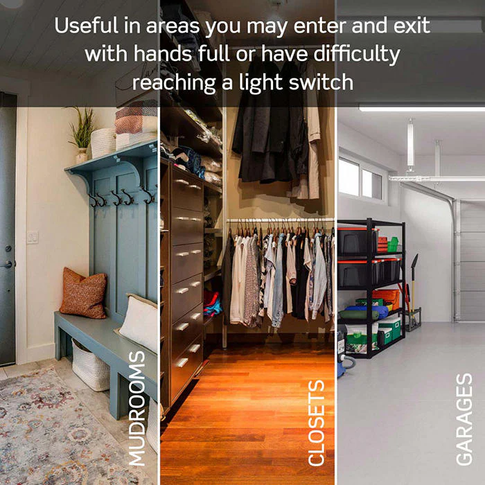Decora Occupancy Motion Sensor Light Switch, Auto-On or Manual-On, 2A, Residential Grade, Single Pole, DOS02-LW - Image 6