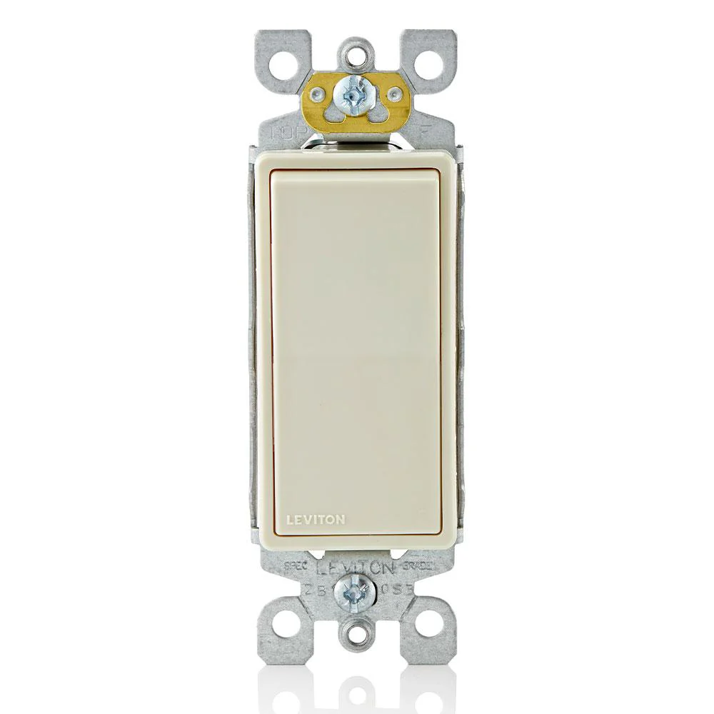 Decora Rocker 3-Way AC Quiet Switch, Self-grounding, 5603-P2 - Image 5