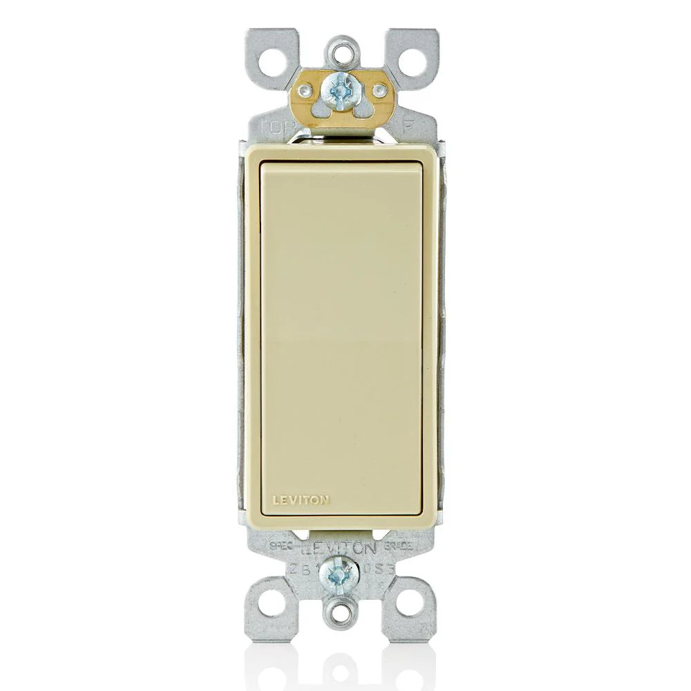 Decora Rocker 3-Way AC Quiet Switch, Self-grounding, 5603-P2 - Image 6