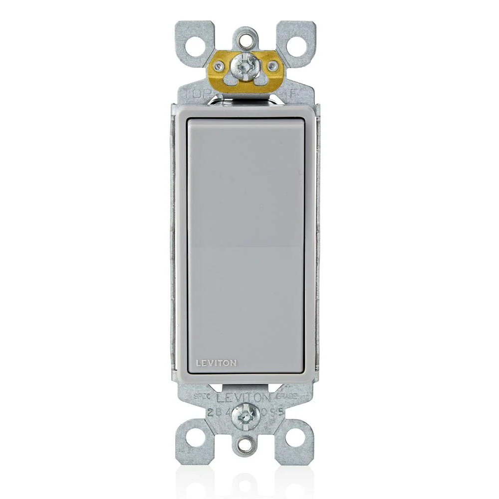 Decora Rocker 3-Way AC Quiet Switch, Self-grounding, 5603-P2 - Image 7