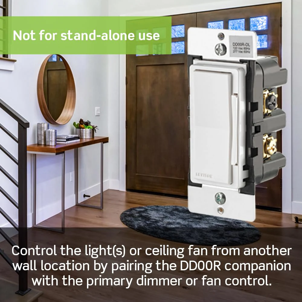 Decora Companion Dimmer for multi-location dimming, DD00R-DLZ - Image 5
