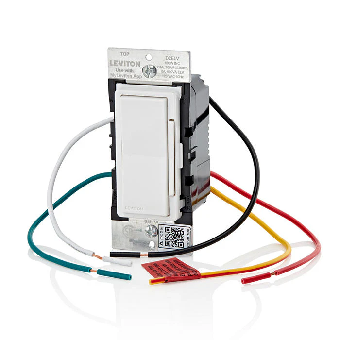Decora Smart ELV / LED, Phase Selectable Dimmer Switch, Wi-Fi 2nd Gen, Neutral Wire Required, D2ELV - Image 2