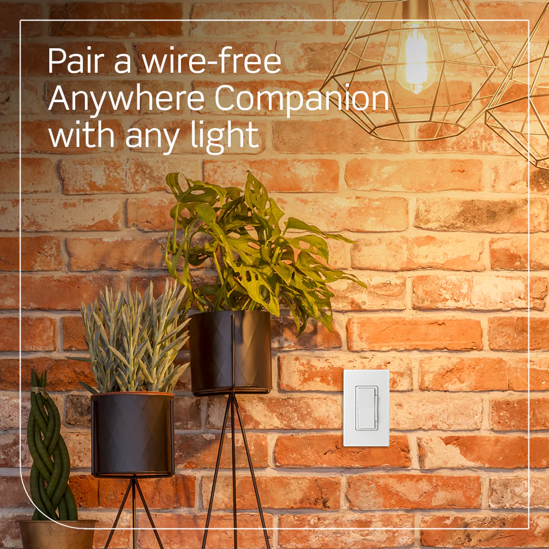 Decora Smart Lamp Dimming Kit with Wire-Free Anywhere Companion - Image 4