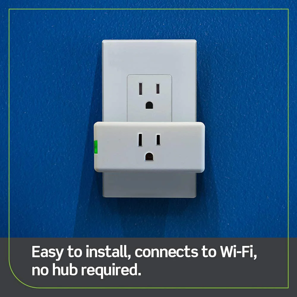 Decora Smart Plug, Wi-Fi 2nd Gen, D215P-1RW, White - Image 4