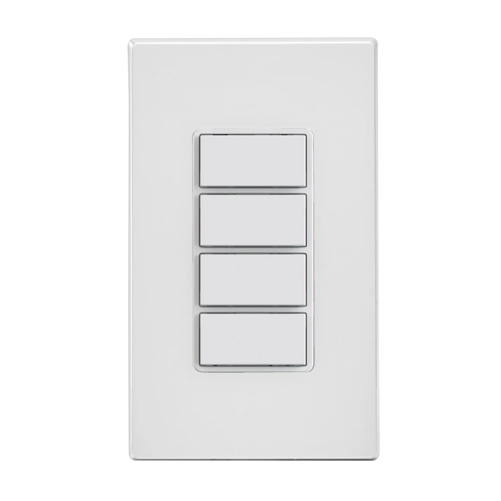 Decora Smart Wi-Fi 4 Button Controller Engraving, DS4EN