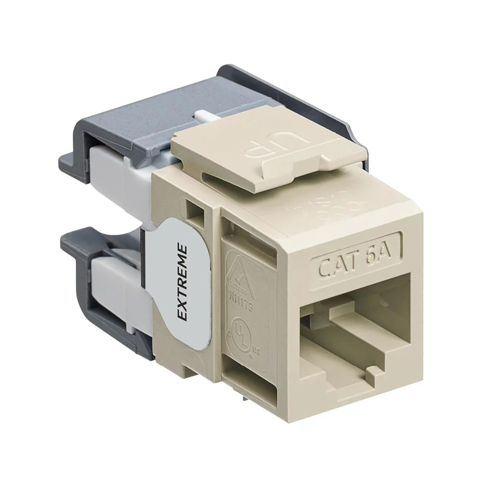 EXTREME Cat 6A QUICKPORT Connector, Channel-rated, 6110G-R - Image 3