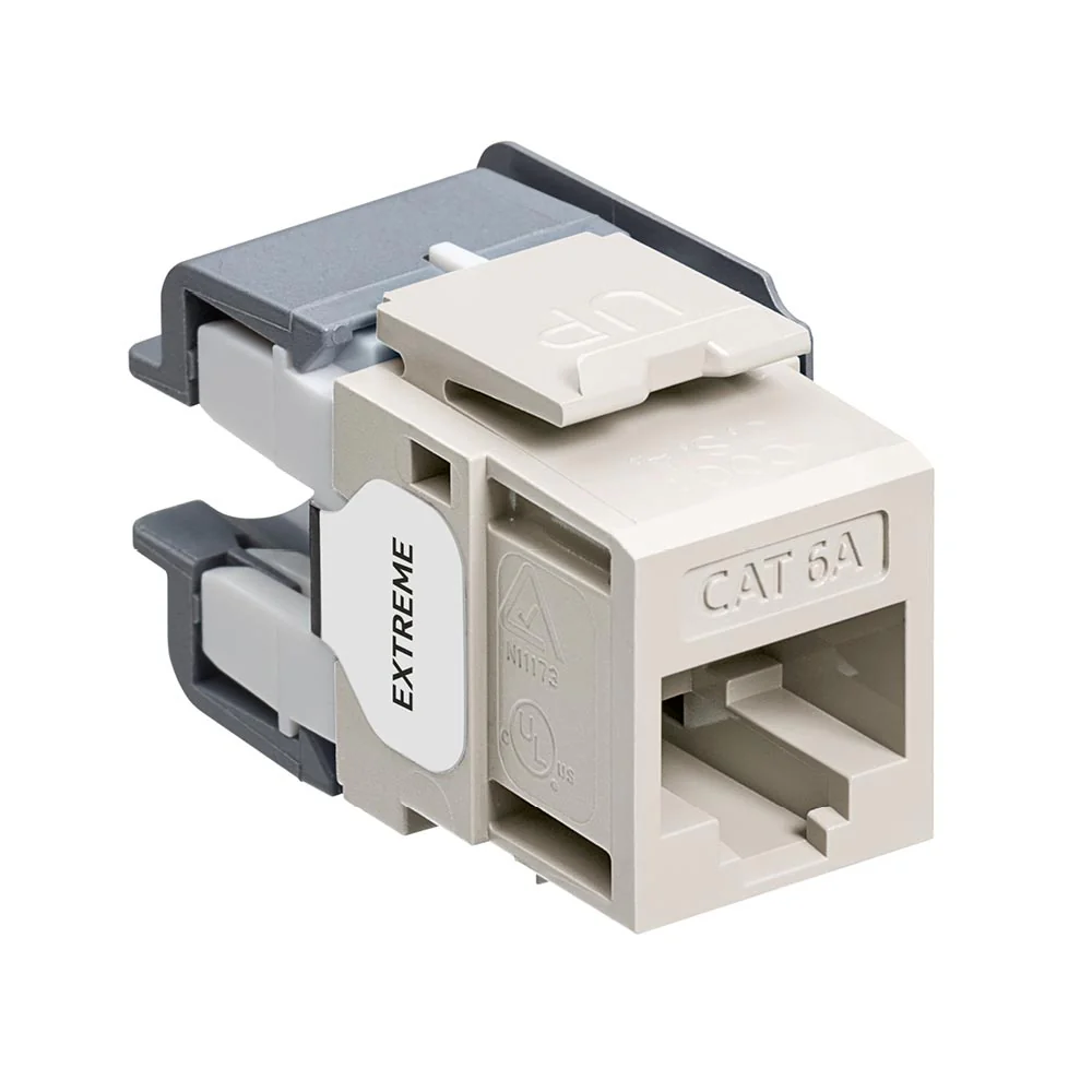 EXTREME Cat 6A QUICKPORT Connector, Channel-rated, 6110G-R - Image 4