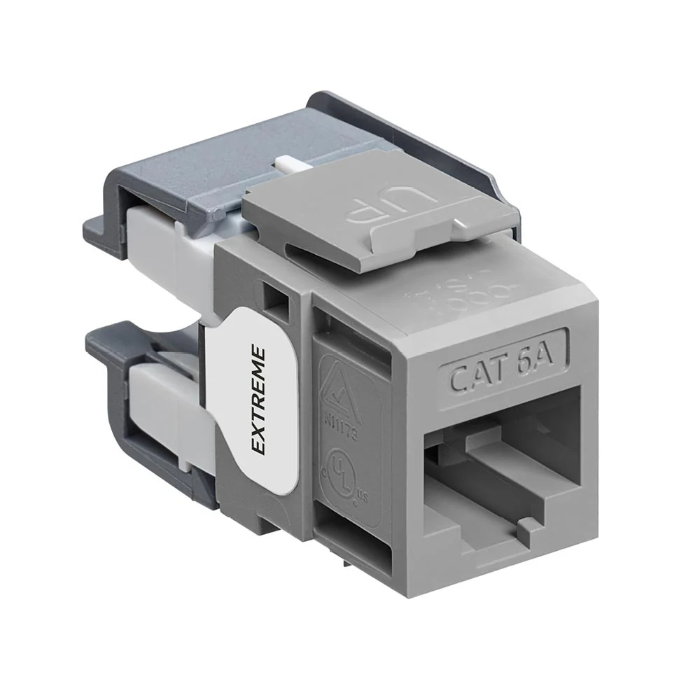 EXTREME Cat 6A QUICKPORT Connector, Channel-rated, 6110G-R - Image 5
