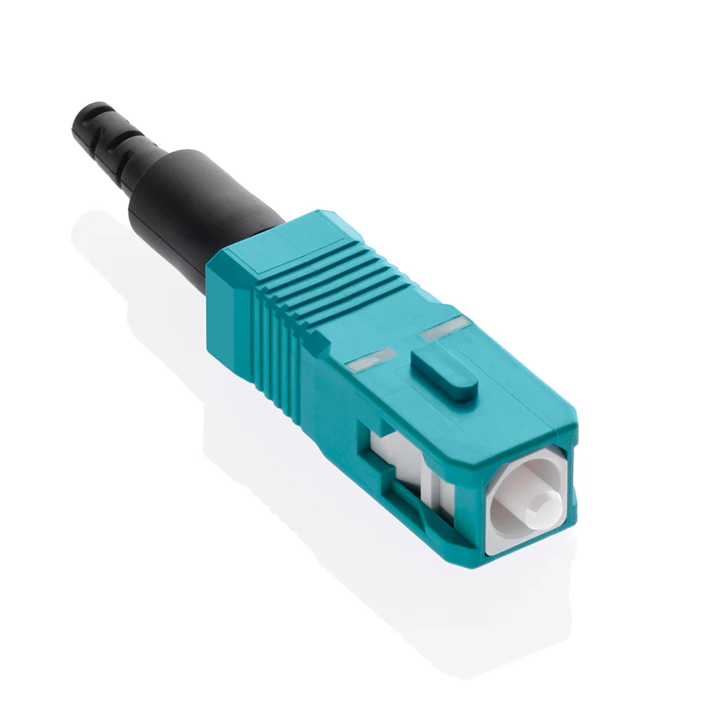 FASTCAM Pre-polished Connector, SC (aqua), 50/125μm L.O. Multimode, 49991-LSC