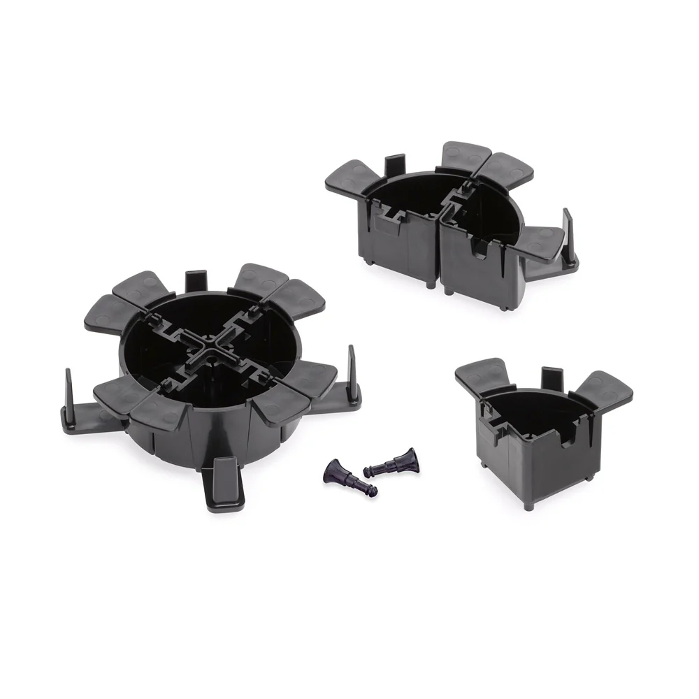 Fiber Cable Management Quarter-Round Ring Kit, 5R100-14R