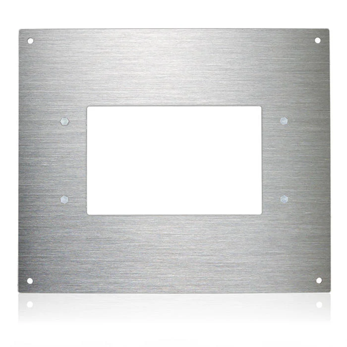 Flush Mount Flange for Leviton X Series Surge Protective Panels, Aluminum, XSURG-FLG