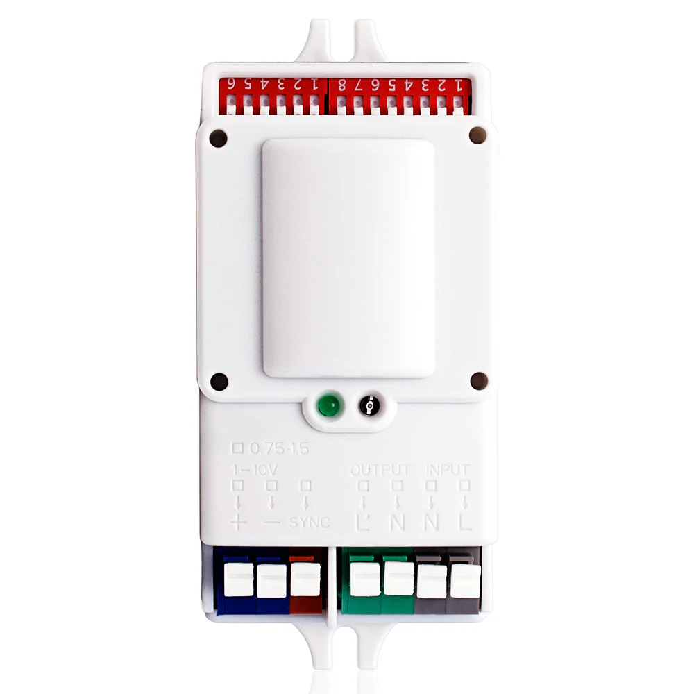 Occupancy Sensor, Microwave, Surface Mount, 120-277V, 0-10V Dimming, 1664SF, White, OSM3D-DDW