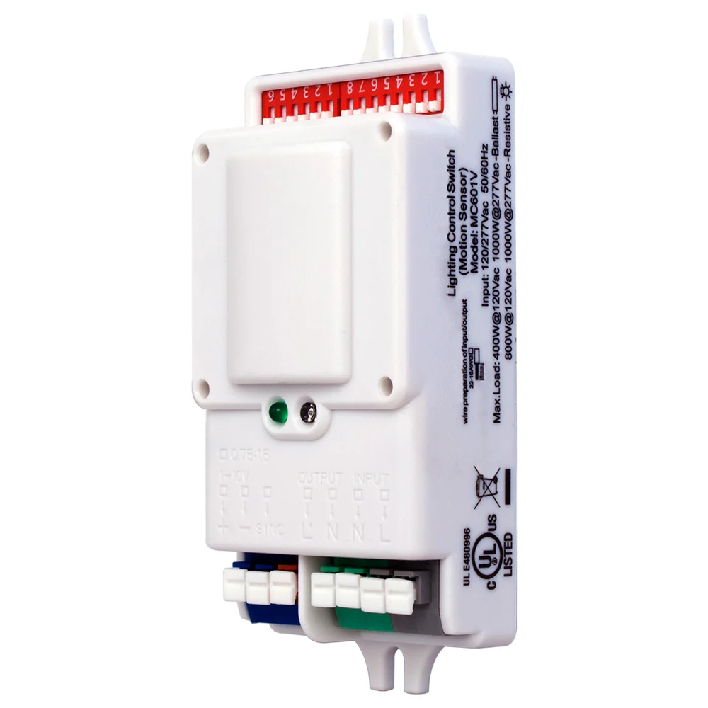 Occupancy Sensor, Microwave, Surface Mount, 120-277V, 0-10V Dimming, 1664SF, White, OSM3D-DDW - Image 4