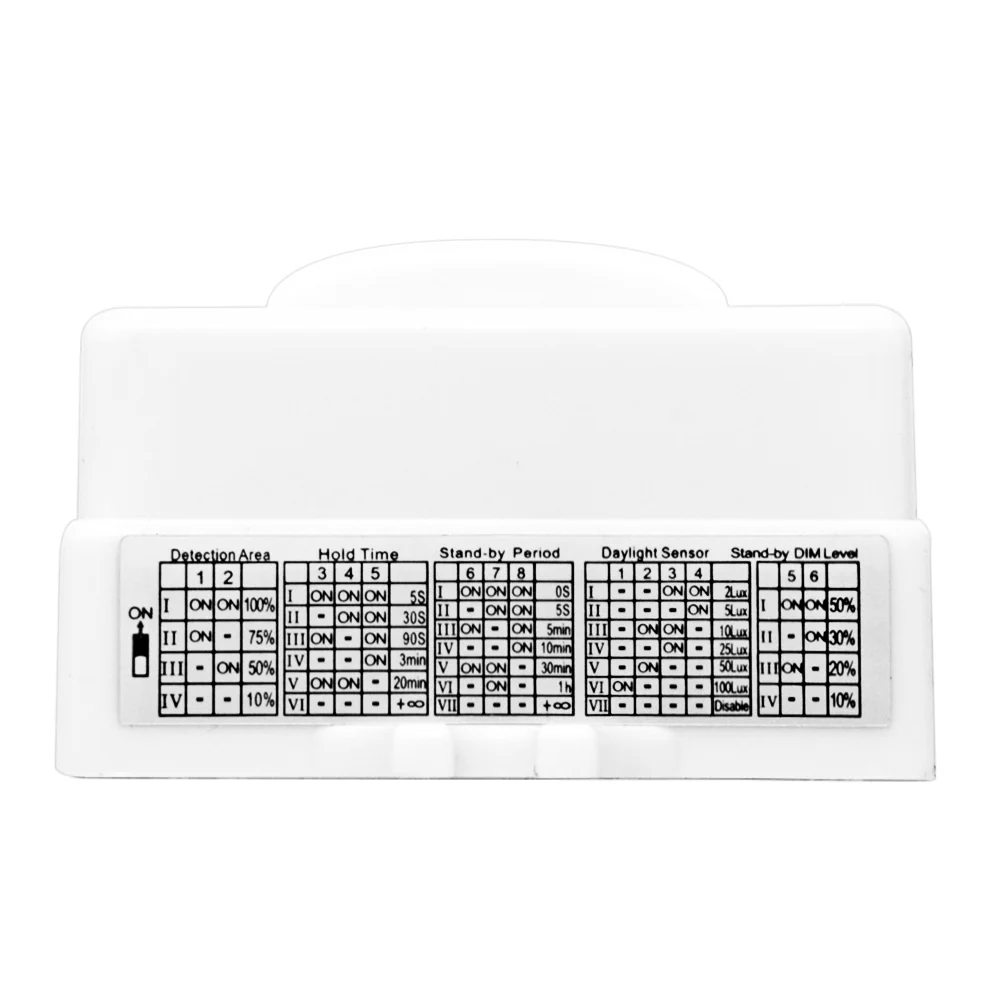 Occupancy Sensor, Microwave, Surface Mount, 120-277V, 0-10V Dimming, 1664SF, White, OSM3D-DDW - Image 5