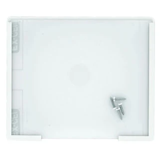 High profile cover, to be used with Recessed Entertainment Box (REB), Whit, 47617-HPC