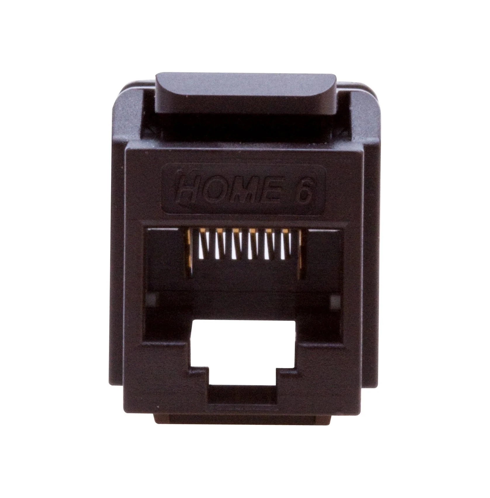 Home 6 Snap-In Connector, T568A Wiring, Available in 7 Colors, 61HOM - Image 2