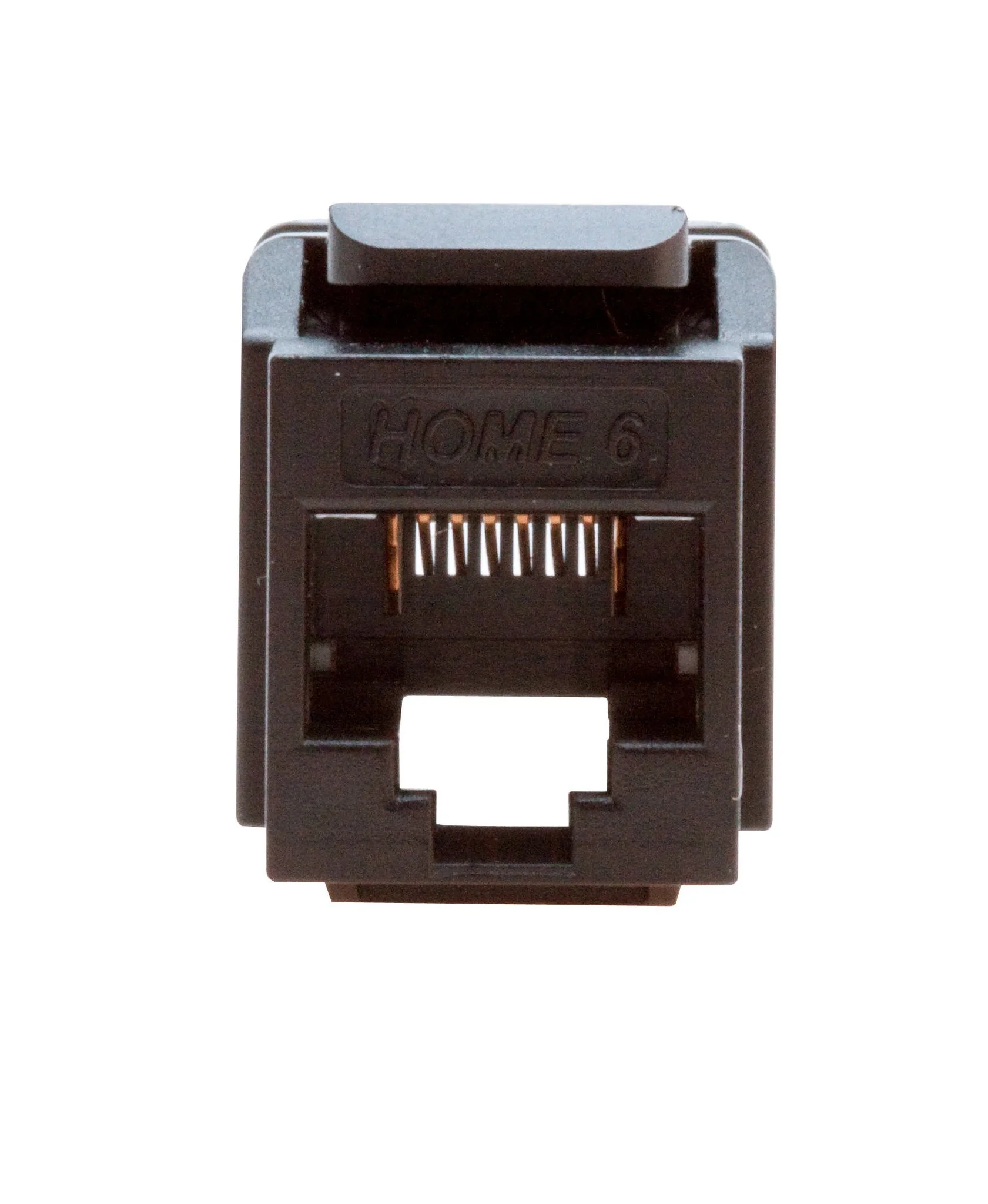 Home 6 Snap-In Connector, T568A Wiring, Available in 7 Colors, 61HOM - Image 3