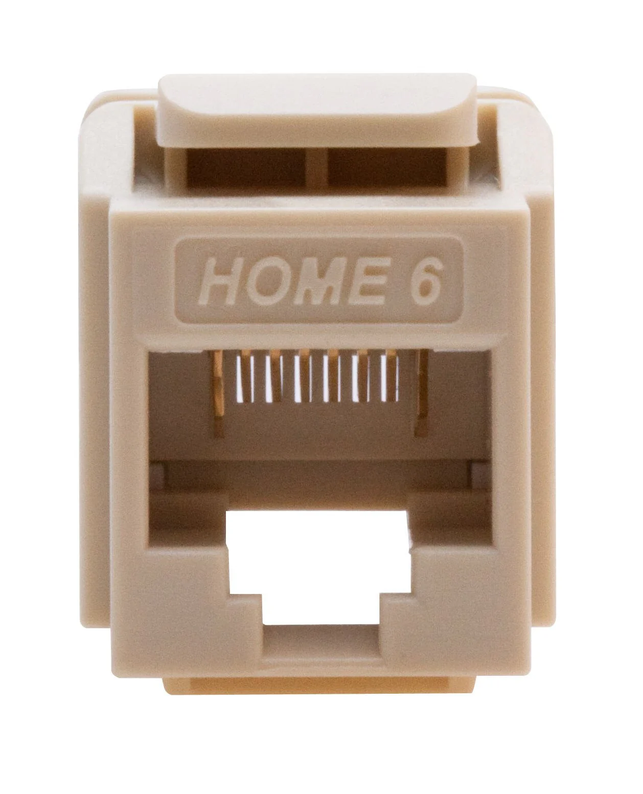 Home 6 Snap-In Connector, T568A Wiring, Available in 7 Colors, 61HOM - Image 5