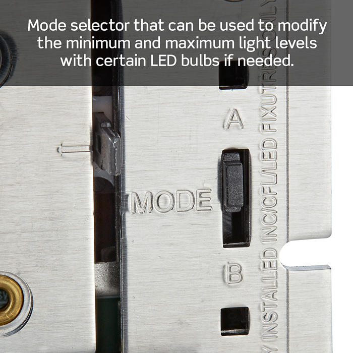 IllumaTech Dimmer Switch for Dimmable LED, Halogen and Incandescent Bulbs, IPL06-10Z - Image 10