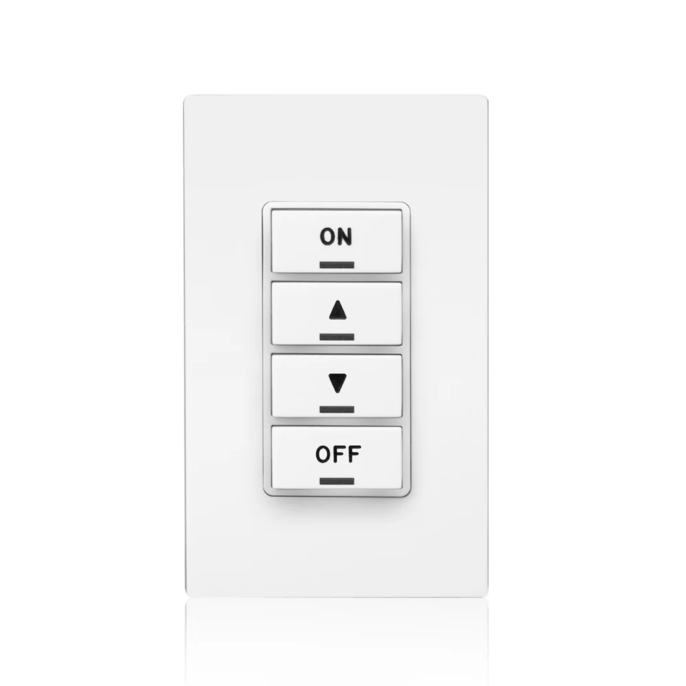 Keypad, 4 Button, ON/OFF, Controller for use with Provolt™ Room Controllers (PRC), PLVSW-4LW
