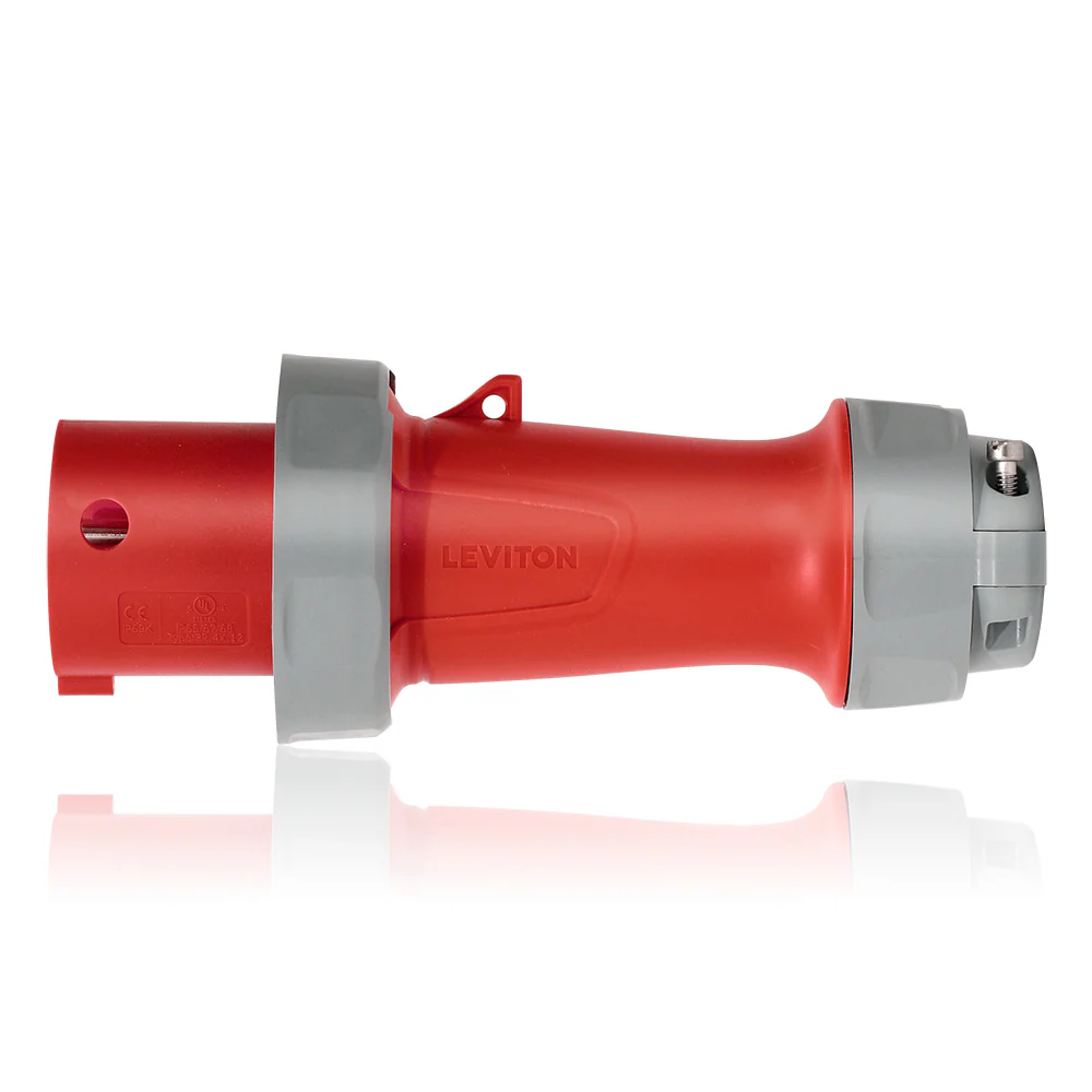 LEV Series IEC Pin & Sleeve Plug, 460P7WLEV - Image 3