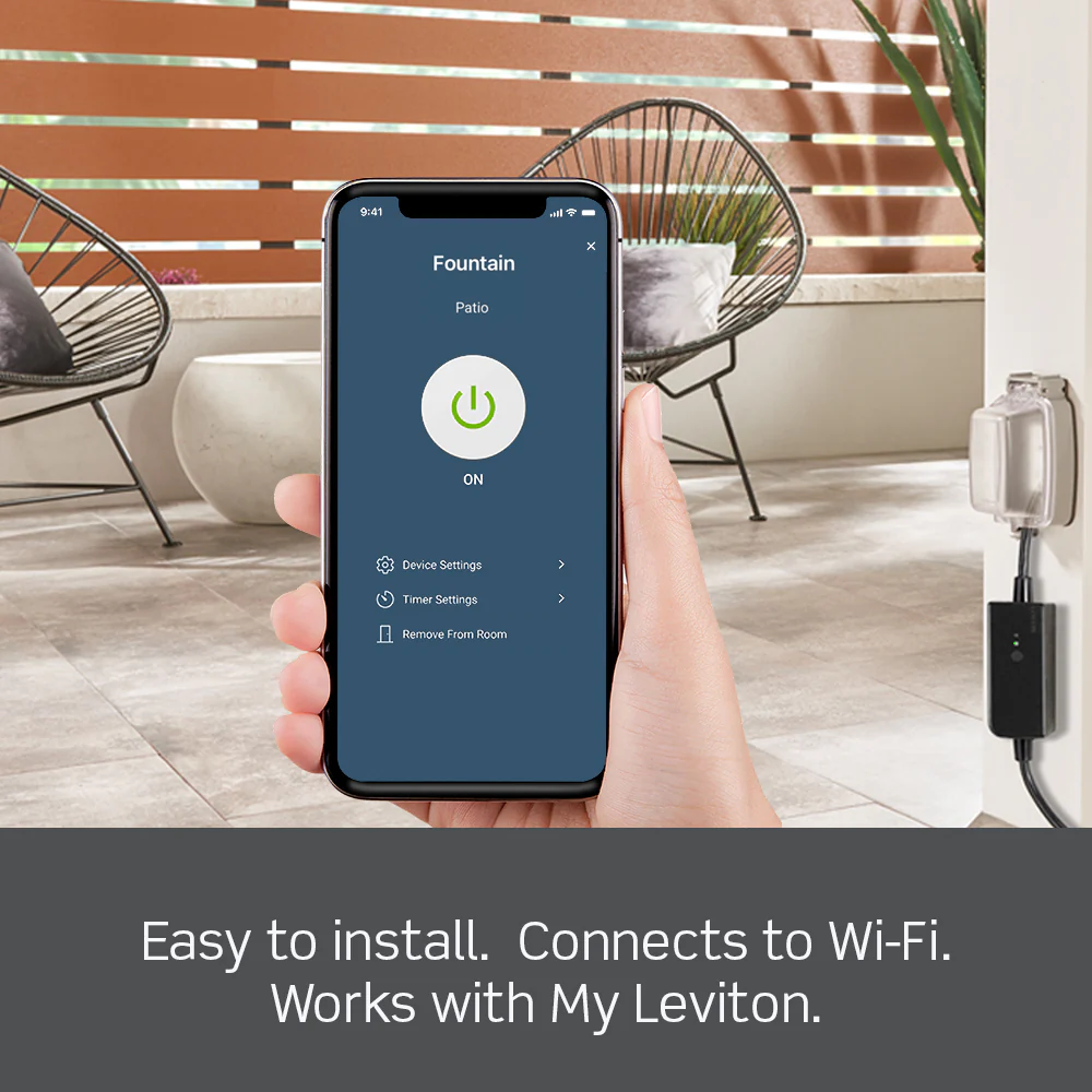 Decora Smart Wi-Fi Outdoor Plug-In, Weather Resistant, D215O-1RE - Image 9