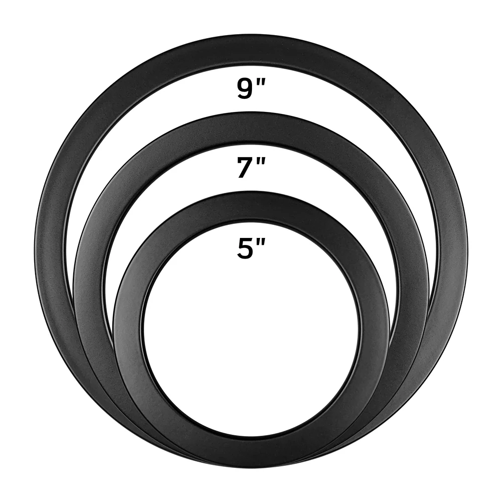 Matte Black Trim Ring for Surface Mount Downlights - Image 4