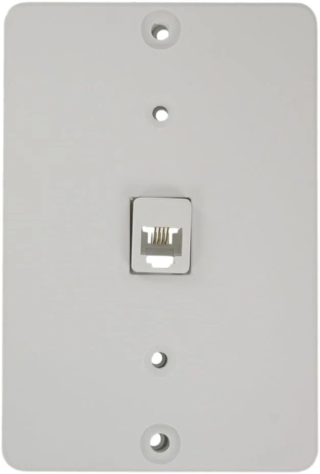 Modular Jack Phone 110 6P4C WH, 40253-W