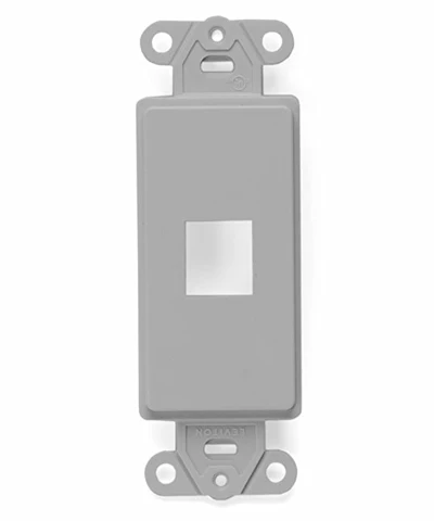 QuickPort Decora Insert, 1-Port, 41641 - Image 4