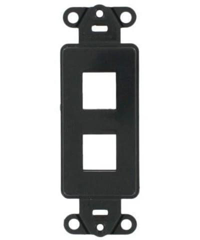 QUICKPORT Decora Insert, 2-Port, 41642 - Image 2
