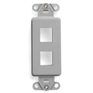 QUICKPORT Decora Insert, 2-Port, 41642 - Image 4