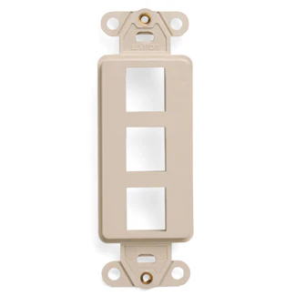 QUICKPORT Decora Insert, 3-Port, 41643 - Image 2