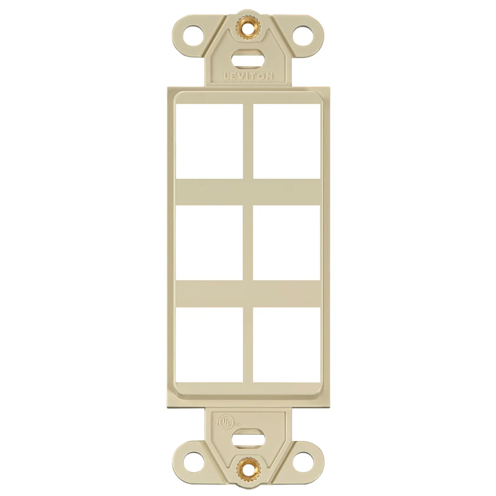 QUICKPORT Decora Insert, 6-Port, 41646 - Image 3