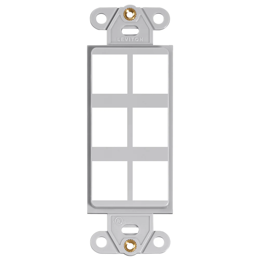 QUICKPORT Decora Insert, 6-Port, 41646 - Image 4