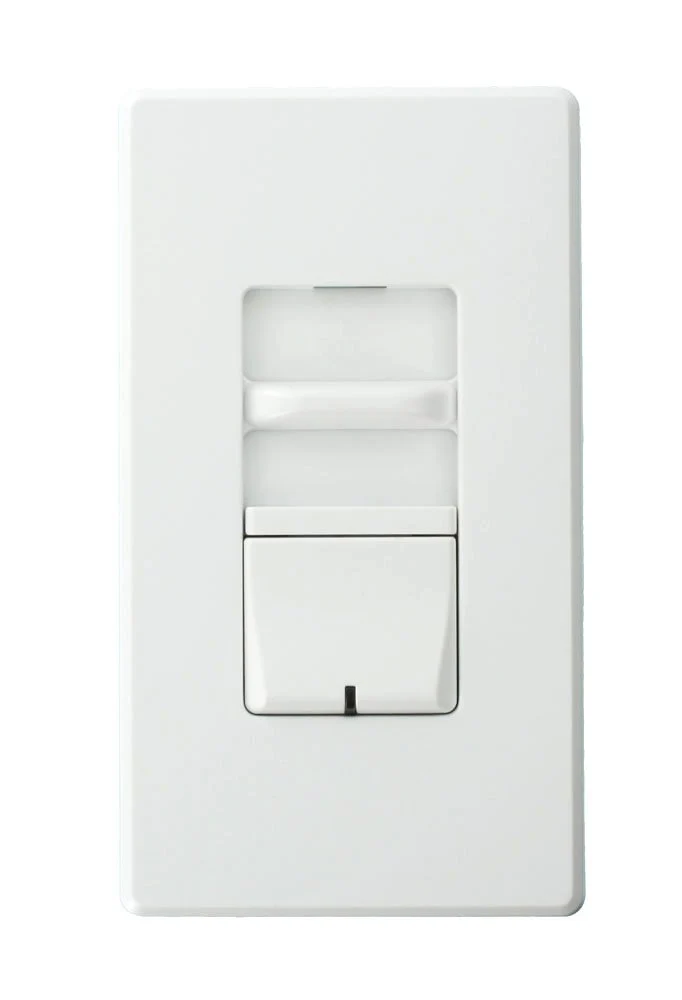 Renoir II Preset Slide Dimmer, Ballast 0-10V, Thin Heat Sink, Narrow, 16A, White, AWSMT-254-7DW