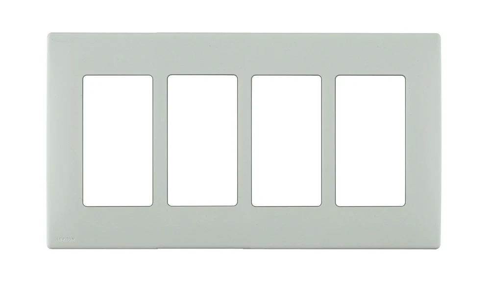 Renu 4-Gang Screwless Snap-On Wall Plate, REWP4 - Image 15