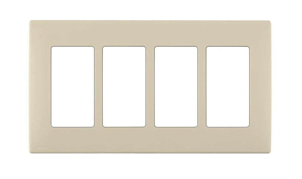 Renu 4-Gang Screwless Snap-On Wall Plate, REWP4 - Image 19
