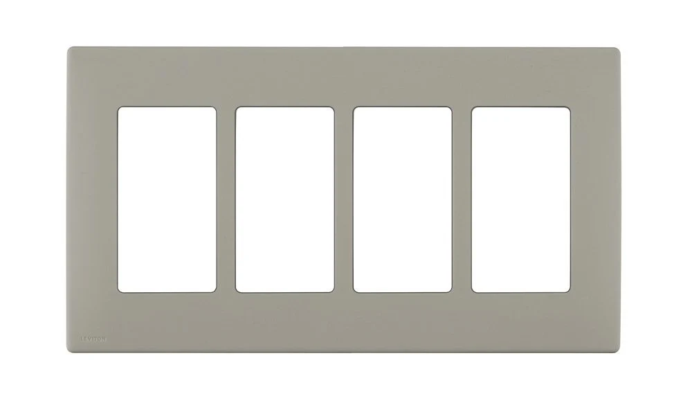 Renu 4-Gang Screwless Snap-On Wall Plate, REWP4 - Image 20