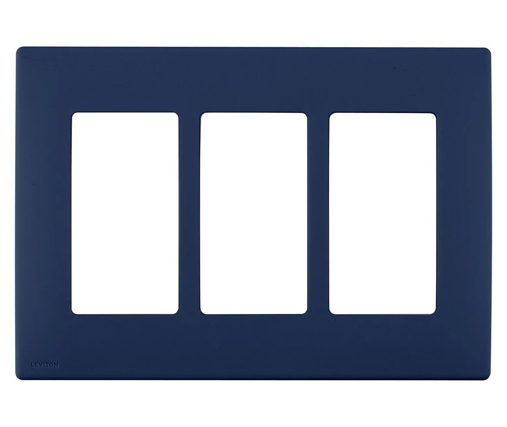 Renu 3-Gang Screwless Snap-On Wall Plate, REWP3 - Image 14